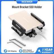 NEEWER UA035 ขายึด SSD พร้อมตัวหนีบสายเคเบิลแบบ Cold Shoe ขนาด 1.6-2.6 นิ้ว สำหรับ Samsung T5 T7 SSD