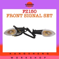 YAMAHA FZ150 FRONT SIGNAL SET (FZ 150 I/FZ150I/150I/V1) DEPAN ISYARAT FLASHER LIGHT CLEAR WHITE KIRI