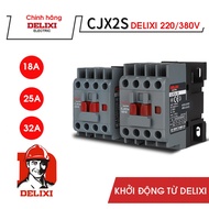Starter Contactor 1phase 3 phase Delixi 18/25/32 (Delixi Contactor) Suction Coil Voltage 220V/ 380v 