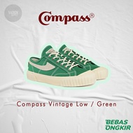 Sepatu Compass Vintage Low - Green - Original