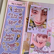 the 8 chapter | starlight | sticker sheet t8c illustrations polcos polaroid the8chapter