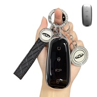 TPU Car Remote Key Case Cover For Chery OMODA E5 Omoda C5 SHS PHEV Omoda 9 Omoda 5 Omoda 7 Keychain 