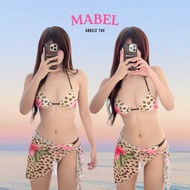 ANGELS.FAV ︎ | Mabel bikini Set Of 3 Pieces (Tiger Pattern) ️