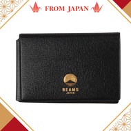 BEAMS JAPAN Stationery  HIGHTIDE x BEAMS  Pass & Card Case BLACK (DIRECT FROM JAPAN)
