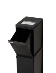 日本TONBO UNEED系列雙層抽屜式分類垃圾桶20L