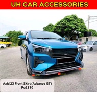 PERODUA AXIA 2023 2024 ADVANCE GT BODYKIT SKIRT PU WITH PAINT