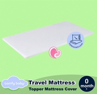 Comfy Baby Purotex Topper Cover for Travel Mattress Set Topper 60 x 120 x 3cm, Purotex Mattress Cover | Replacement Cover