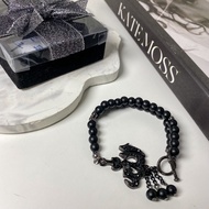 Onyx 6MM LAFADZ BLACKMATTE BRACELET Tasbih 33 beads Free BOX Tasbih Bracelet 33