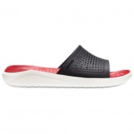 New Promotion Crocs LiteRide Slipper รองเท้าแตะสวม Crocs Outlet รองเท้าผู้หญิ่ง-ผู้ชาย รองเท้าเบานีม ใส่สบาย