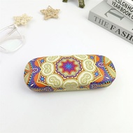 New Retro Printed Glasses Case High-value Fashion Storage Glasses Sunglasses Myopia Glasses Portable