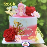 Bánh sinh nhật mô hình giá tốt - Banhs sinh nhật giả dành cho bé gái mẫu thiên thần