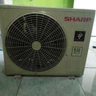 ac outdoor Sharp 1pk Freon R32