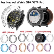 Clear Frame For Huawei watch GT 6 Case Soft Protective Huawei Watch gt 6 pro Case TPU Shell For Huaw