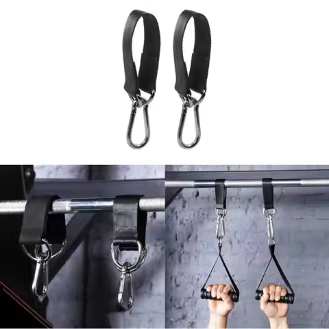 Pull Up Bar Hanging Strap Hook Adjustable Gym Handle Extension Strap Heavy Duty Webbing for Multi-gy