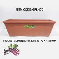 [pots] gafri planter box GPL470 pasu plastik gardening vegetable ***buy 1 pot free 1 pack soil*** by