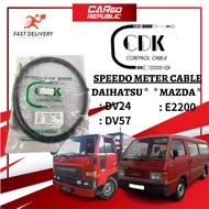Daihatsu Delta DV24 / DV57 , Mazda E2200 Speedo Meter Cable 100% Brand New (CDK)