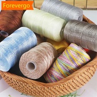 【Forever】100g/roll 1.5mm Hollow Line Yarn Colorful Nylon Cord Crochet Macrame Rope For DIY Hand-Knitting Yarn E7J1