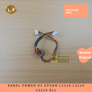 Kabel Power DC Adaptor Epson L1110 L3110 L3210 Original Second