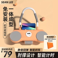 Ready Stock = SEANLEE Abdominal Wheel Elbow Support Timing Automatic Rebound Abdominal Retracting Abdominal Rolling Ab