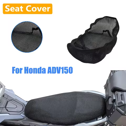 For Honda ADV150 ADV 150 ADV-150 Motorcycle Accessories Seat 3D Sunscreen Breathable Mesh Cushion An