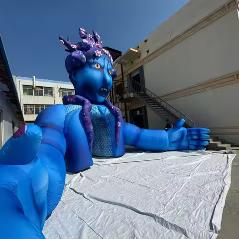 Inflatable Fantasy Character Archway, Festive Fantasy/Mystical Themed Decor for Carnivals & Events