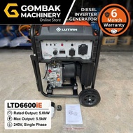 🔥 LUTIAN LTD6600iE 5.5kW Diesel Inverter Generator 🔥 6 month local warranty