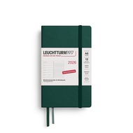 LEUCHTTURM1917 Weekly Planner & Notebook Pocket A6 2026 Size A6