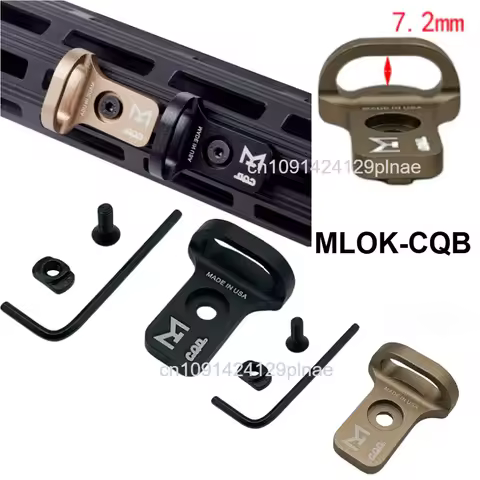 Tactical CQD Steel Sling Mount Quick Sling Buckle CQB Shoulder Strap Front QD Sling Mount Adapter ML