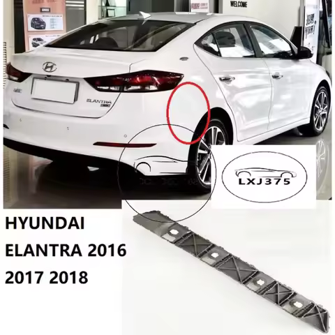 For HYUNDAI ELANTRA 2016 2017 2018 Rear Bumper Bracket /rear Bumper Bracket Bumper Side Support