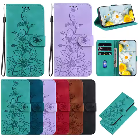 Leather Phone Case For Motorola Moto Edge 60 Pro S50 Neo Edge 2023 2024 2025 One Fusion Plus Card Sl