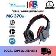 Alcatroz Alpha MG370A MG370 Stereo Gaming Headphones with Mic for Smartphones Laptop Pc Headset
