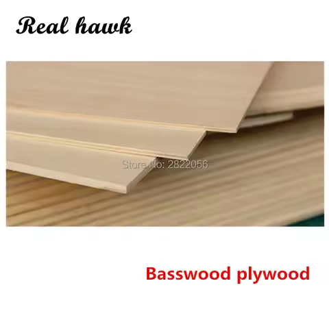 420x297x1/1.5/2/3/4/5/6mm super quality Aviation model layer board basswood plywood plank DIY wood m
