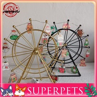 <COD> Durable Iron Ferris Wheel Decoration Desktop Ferris Wheel Ornament Led Ferris Wheel Night Ligh