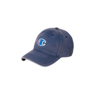 [champion] Big C Logo Washed Baseball Cap, Navy, 1pc / Korean Baseball Cap / Big C Logo Design by NO