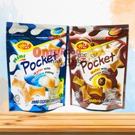120g Win2 Zip Bag Premium Mini Pocket Wafer with Filling [Chocolate / Vanilla][OmyFood]