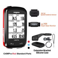 Magene C406Pro GPS จักรยานคอมพิวเตอร์ขี่จักรยานจักรยาน Speedometer Bluetooth ANT Ciclismo Power Meter สำหรับจักรยานเสือหมอบ MTB