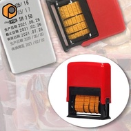 [prettyia] Date Label Coding Machine Small Adjustable Portable Roller Date Stamper for Industrial La