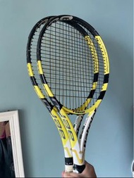 日本購入男女啱用 Babolat aero pro drive  tennis racket 網球拍 100 sq in, grip 2,  16x 19, 300g 球拍運動  Good condi