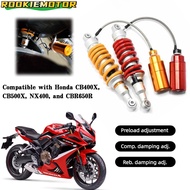 Motorcycle CNC Modified Rear Shock Absorber w/Remote Reservoir for HONDA CB400X 500X NX400 CBR650R