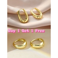 14k Bangkok gold earrings