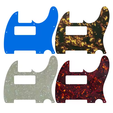 Xin Yue CUSTOM Guitar Parts -For US Standard 8 Screw Holes P90 Tele Telecaster Guitar Pickguard Scra