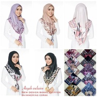 ❤PROMOSI TUDUNG BAWAL CHIFFON SHIMMERING AISYAH EXCLUSIVE