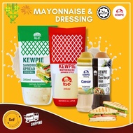 KEWPIE Japanese Mayonnaise Salad Dressing Black Vinegar Onion Kewpie Caesar Dressing Halal 210g / 31