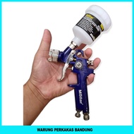 SAGOLA / MOLLAR HVLP Spray Gun 1 MM Tabung Atas 200 ml- Alat Semprot Cat Low Pressure 200ml