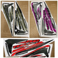 Yamaha Y15 Y15zr Body Cover Stripe Sticker 2018 exciter rc black yellow red purple