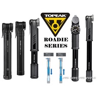 TOPEAK ROADIE TT MINI/ROADIE 2STAGE (160PSI)/ ROADIE DA/ ROADIE DA G/ROADIE DAX (120 psi) Mini Pump