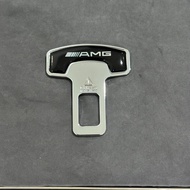 Seat Belt Buckle The Word AMG Metal Work Plug Per Piece.