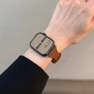 Genuine Genuine Leather Lychee Pattern Female Suitable for Huawei fit3/FIT4 Watch Strap High-End Red