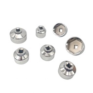 fangzi Oil Filter Wrench 7 Pieces 3/8  Cap Socket Set Tool Kit 24 27 29 30 32 36 38mm Replacement fo