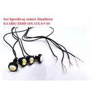 Front &amp; Rear LED Light Bulb for ZERO 8 9 10 10X 11X Dualtron KAABO Speedway mini4 Electric Scooter Light Side Lamp Parts